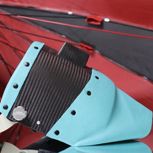 Load image into Gallery viewer, Carbon Fiber Welding Hood "Chopped Top and Bottom" with Premium Leather