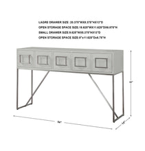 Load image into Gallery viewer, Console Table | Abaya - Oak Veneer Console Table - Modern Home Decor