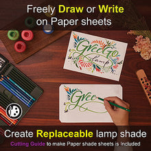 Load image into Gallery viewer, Blank Lamp Shade For Your Perfect Art Work
