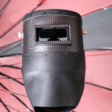 Load image into Gallery viewer, Carbon Fiber Welding Hood "Chopped Top and Bottom" with Premium Leather
