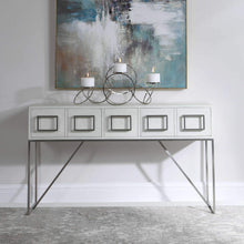 Load image into Gallery viewer, Console Table | Abaya - Oak Veneer Console Table - Modern Home Decor
